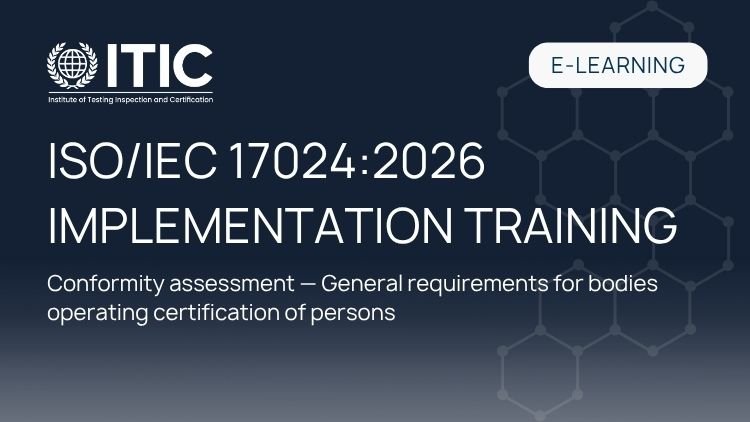 ISO/IEC 17024:2026 Implementation Training – Personnel Certification Bodies