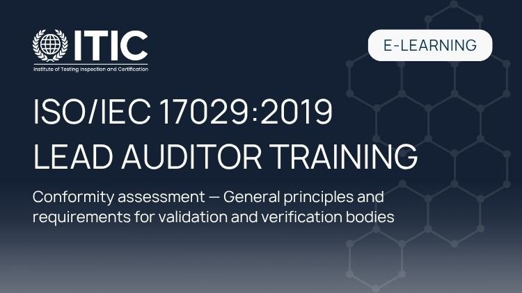 ISO/IEC 17029:2019 Lead Auditor Training – Validation & Verification