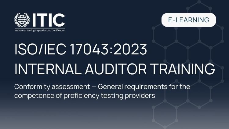 ISO/IEC 17043:2023 Internal Auditor Training – PT Providers